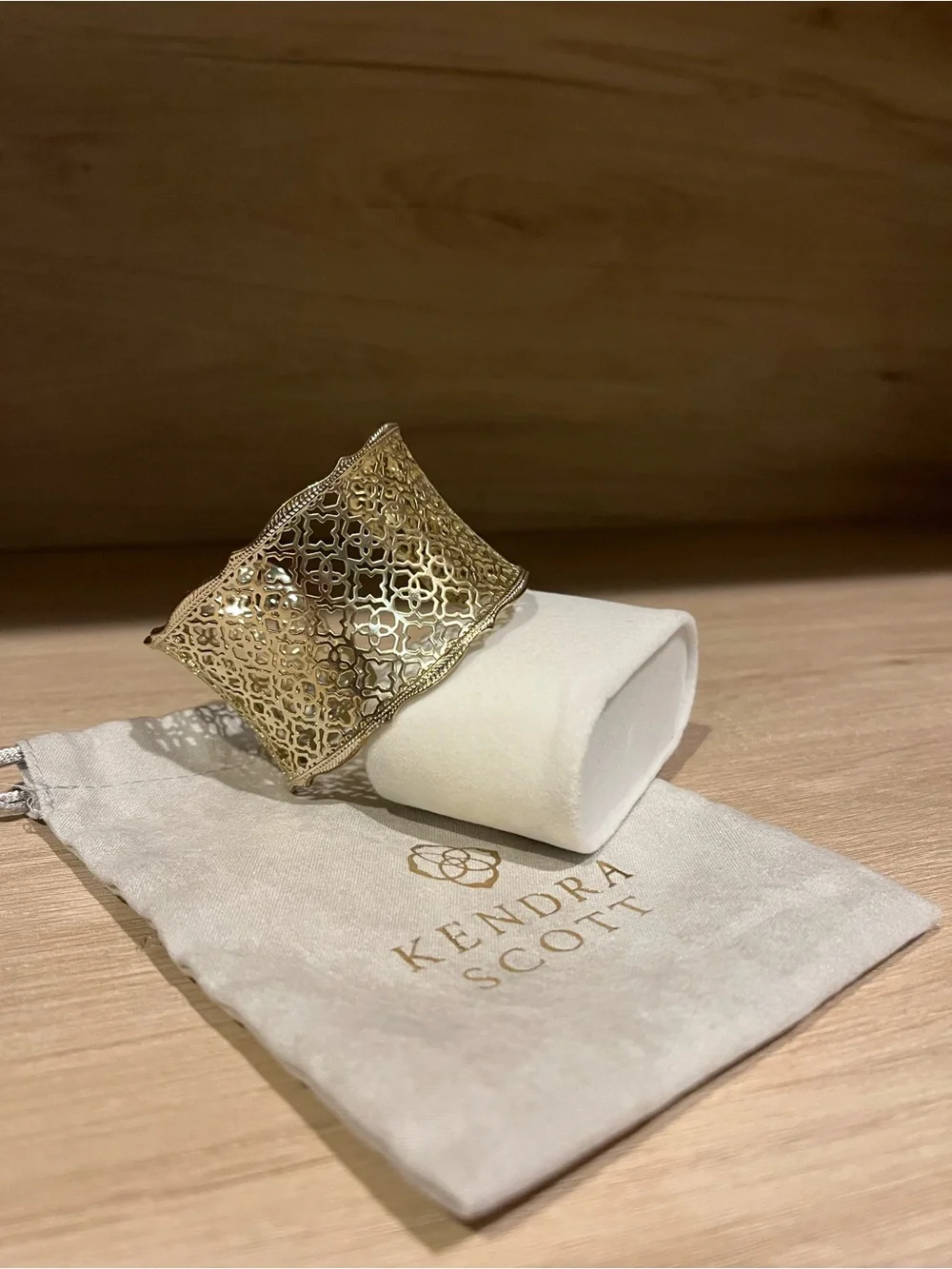 Kendra Scott Gold Filigree Cuff